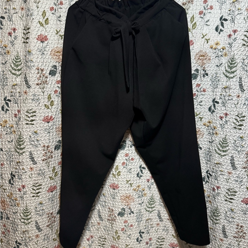One by Chapter one Black Drawstring Pants